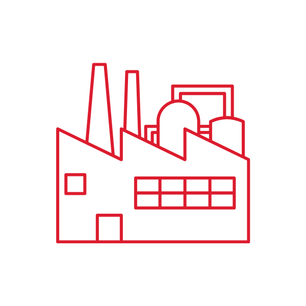 Industrie- oder Gewerbegebäude